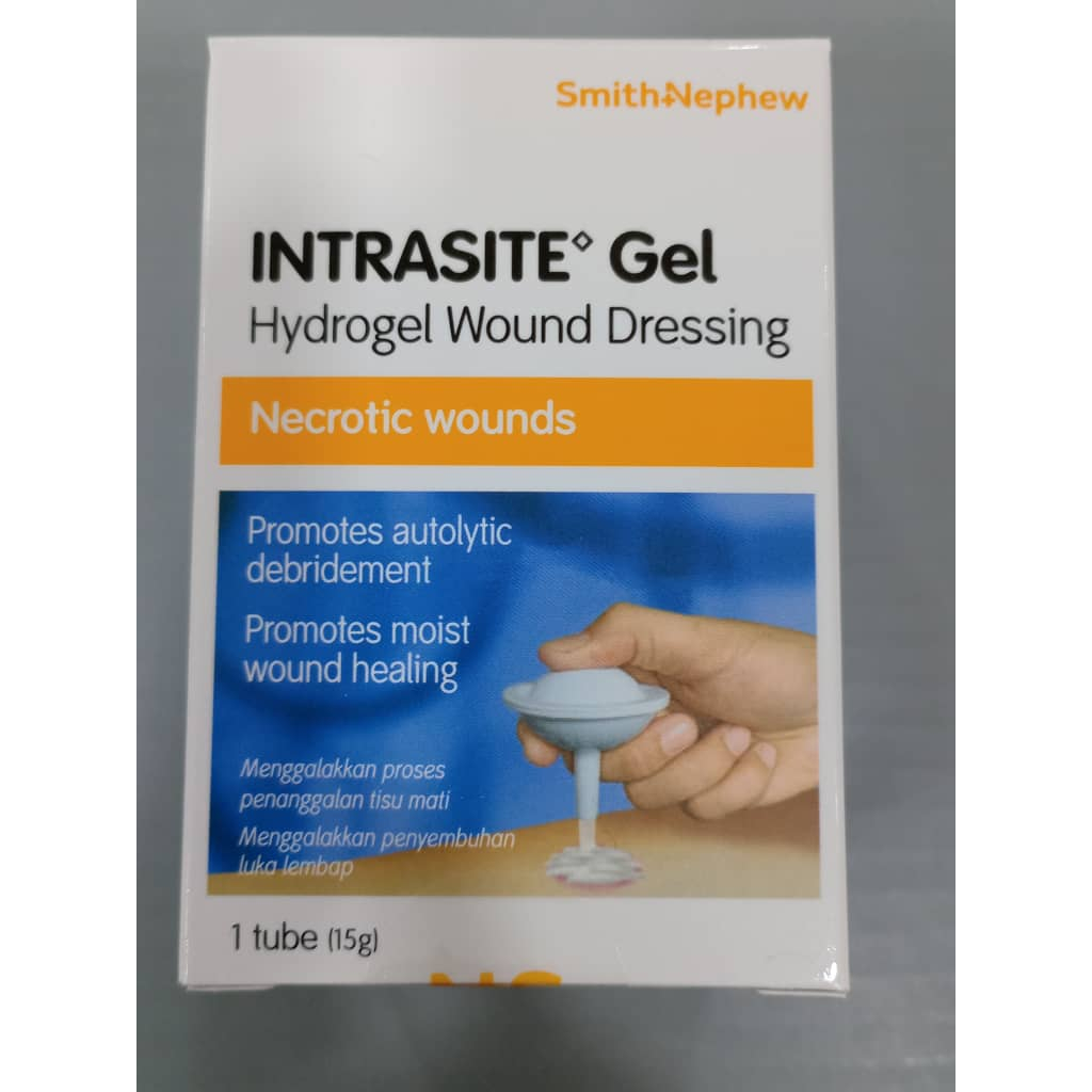 BADANSIHAT FARMASI SMITH&NEPHEW INTRASITE GEL15G //JELONET 5cmx5cm 5s ...