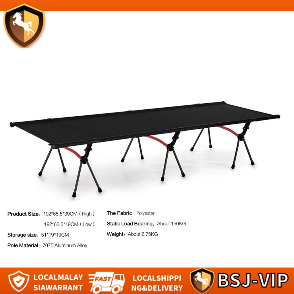 🔥SPOT GOODS🔥Portable Foldable Camping Bed Outdoor Folding Bed New