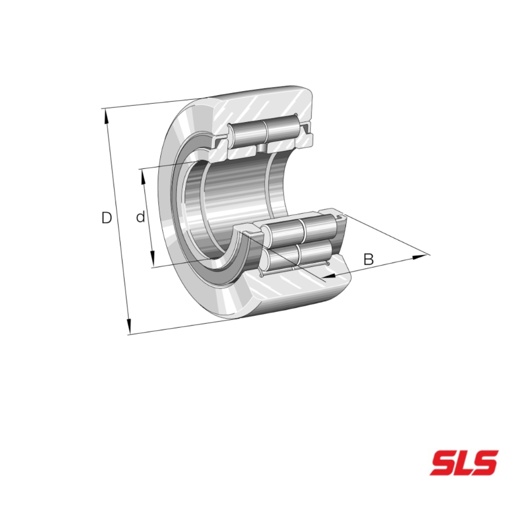NIS NUTR 45100 Yoke Type Track Roller Bearing | Shopee Malaysia