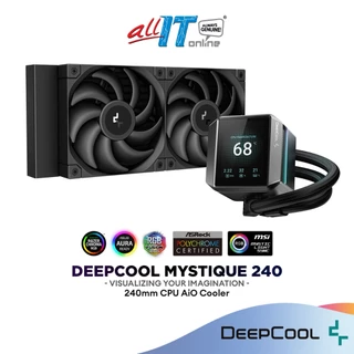 DeepCool MYSTIQUE 240 240mm AiO CPU Cooler | Intel & AMD CPU Liquid Cooler