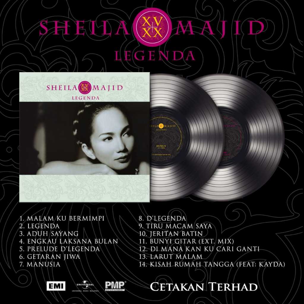 Sheila Majid - Legenda XVXX ( Vinyl LP ) | Shopee Malaysia