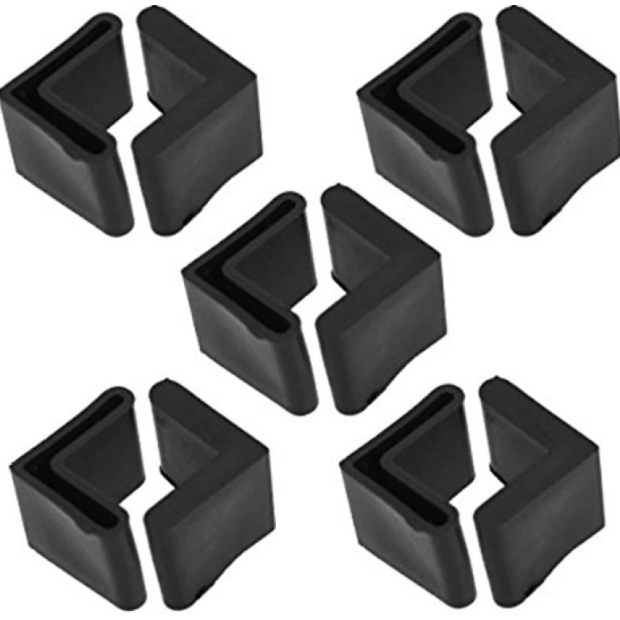 [PER PC] Slotted Angle L-Shape Rubber Stand | Shopee Malaysia