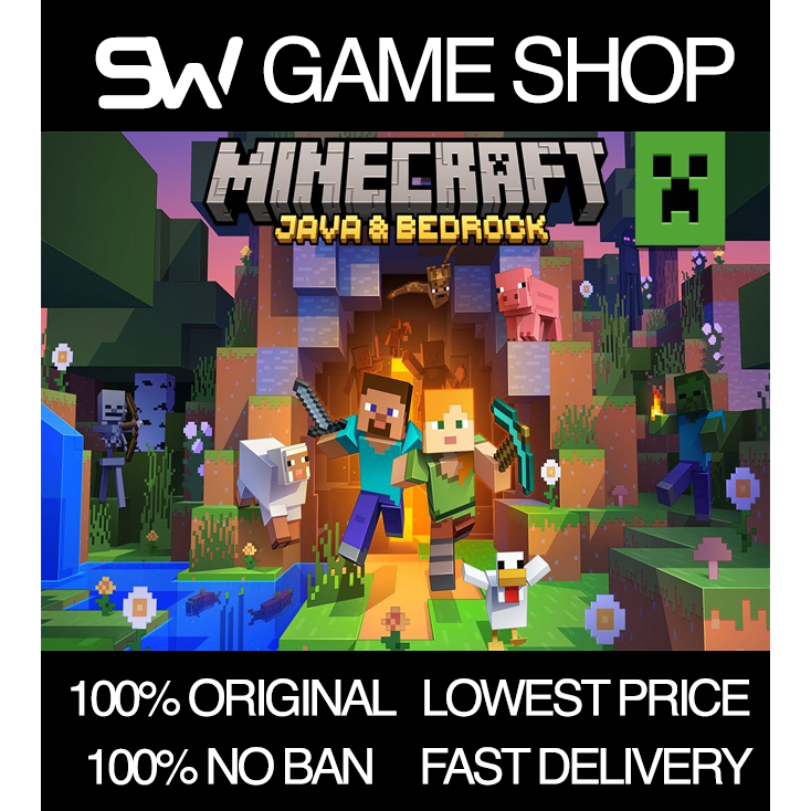 [Original] Minecraft JAVA & Bedrock Edition PC Game | 100% Original ...