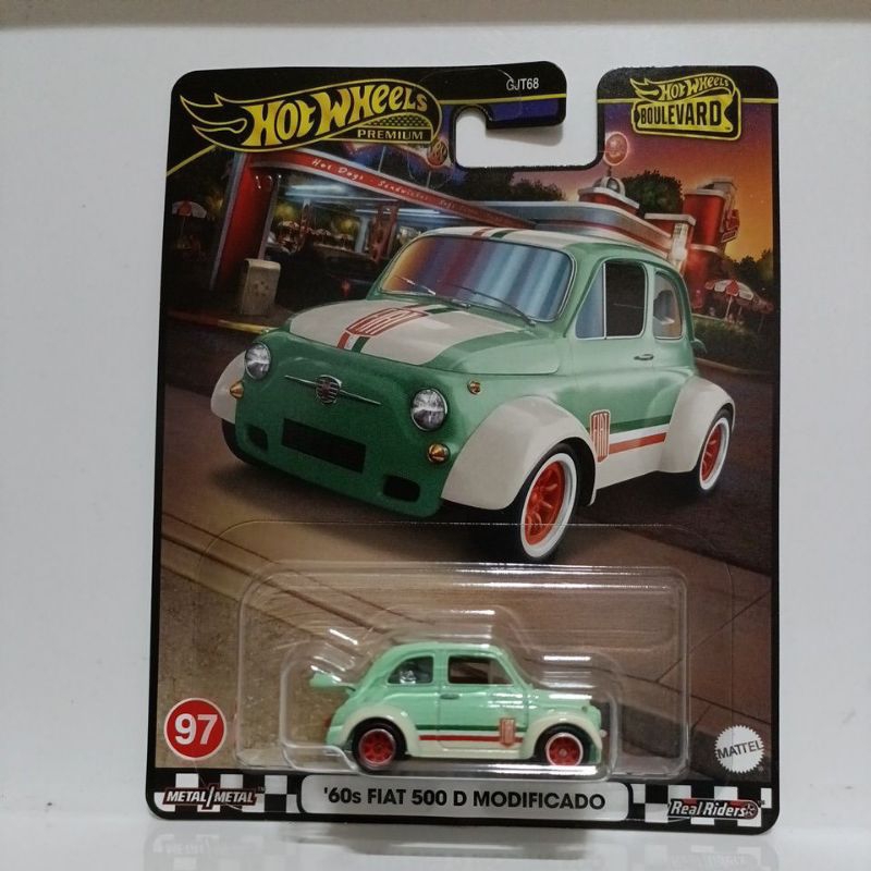 Hot wheels fiat 500d modificado hotsell