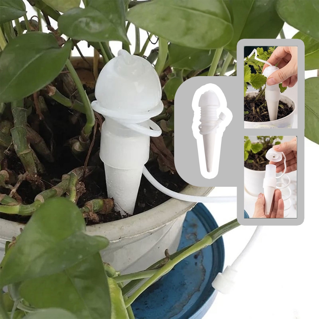 SelfWatering Ceramic Spikes DIY Auto Irrigation Plant Waterer for