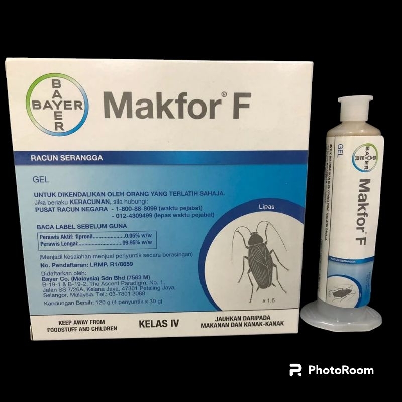 Bayer Pest Control Makfor® Q / F & Premise® Cockroach Gel Bait (30gm ...