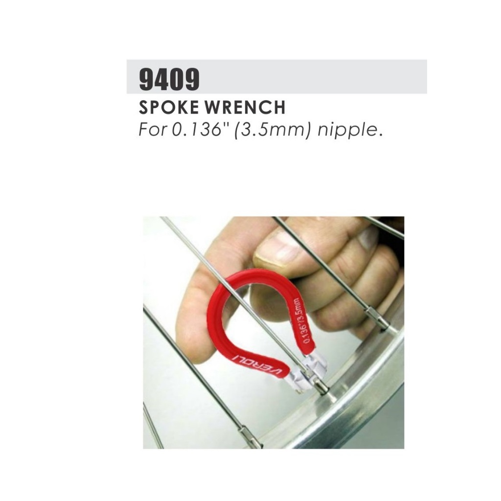 ALAT PERENGKUH JEJARI RODA BASIKAL (SPOKE WRENCH BICYCLE TOOL 9409 ...