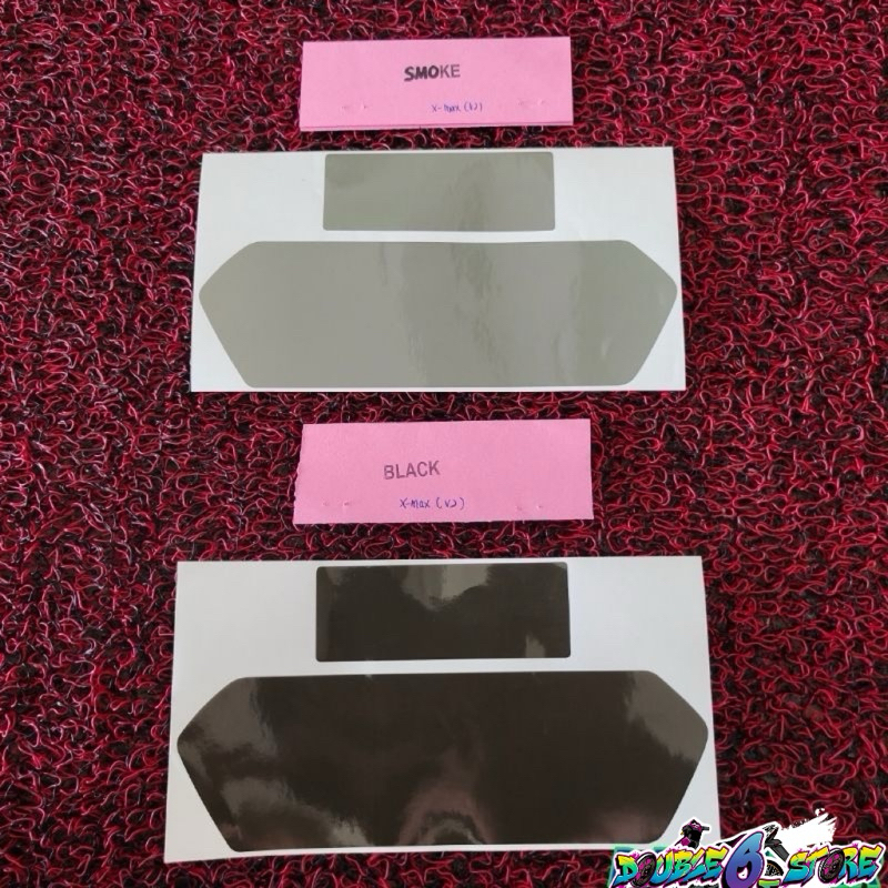 XMAX V2 XMAX250 V3 METER TINTED SMOKE / BLACK X-MAX X MAX V2 STICKER ...