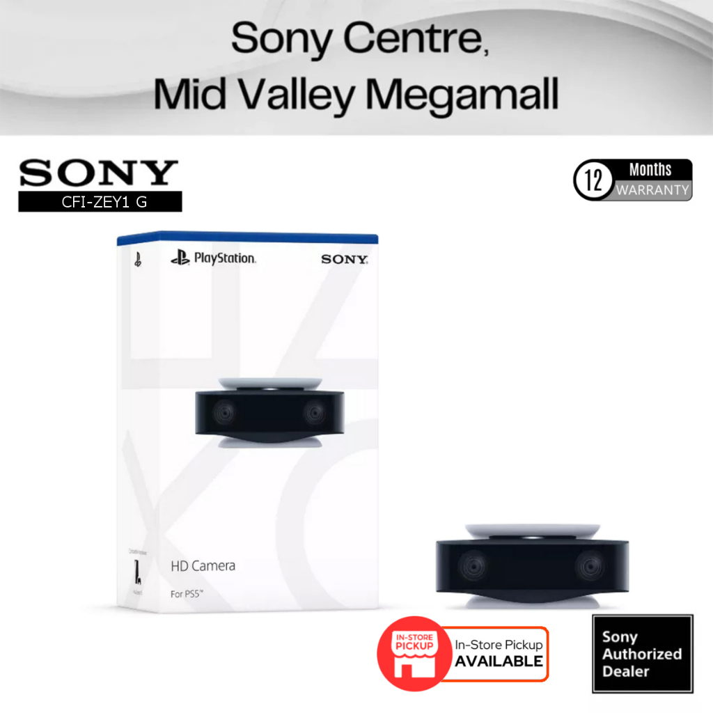 Caméra HD Sony PlayStation 5 (PS5) - Officielle - Modèle CFI-ZEY1G - NEUVE