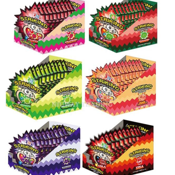 Striking Pop Popping Candy 12's x 15g | Shopee Malaysia