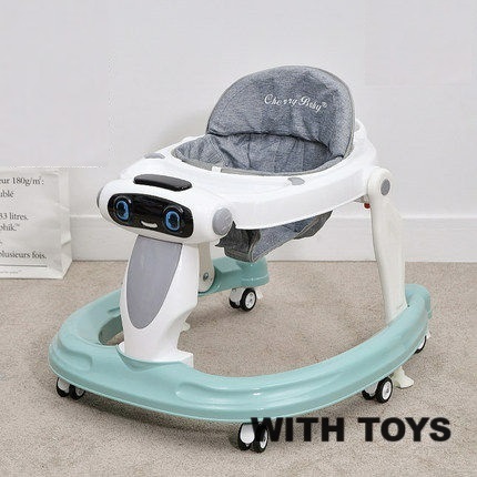 SMART ROBOT Baby Walker 6 Wheels Baby Walker with Music Lights Portable Baby Walker Foldable Baby Walker Berjalan Anak Shopee Malaysia