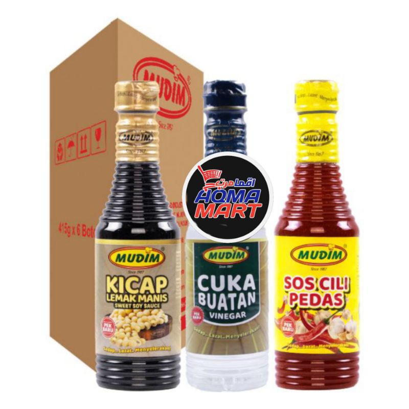 MUDIM KICAP ISTIMEWA 900g | SOS PEDAS 450g | CUKA 360g | Shopee Malaysia