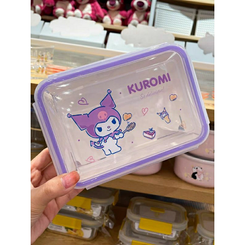 Sanrio Miniso Original Cinnamoroll Microwavable Lunch Box Bento Spoon