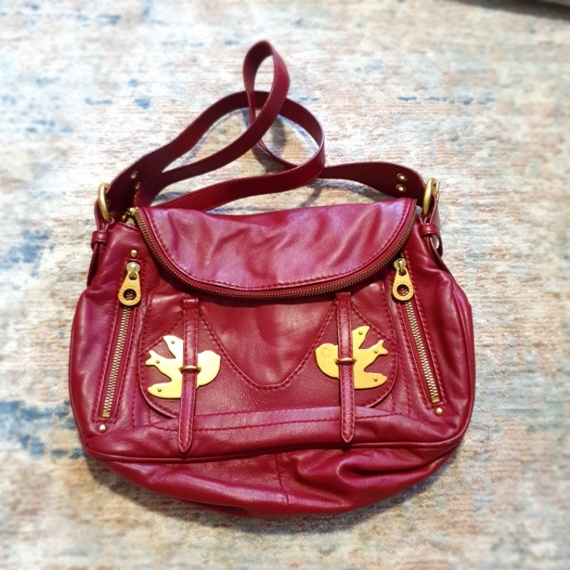 Preloved Marc by Marc Jacobs Natasha Petal to the Metal Crossbody Bag Shopee Malaysia