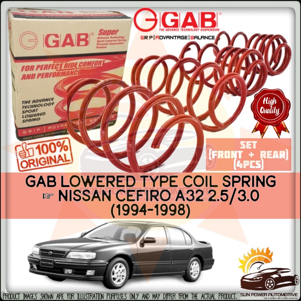 Nissan Cefiro A32 2.5 3.0 (1994-1998) GAB SUPER SPORT PREMIUM LOWERED ...