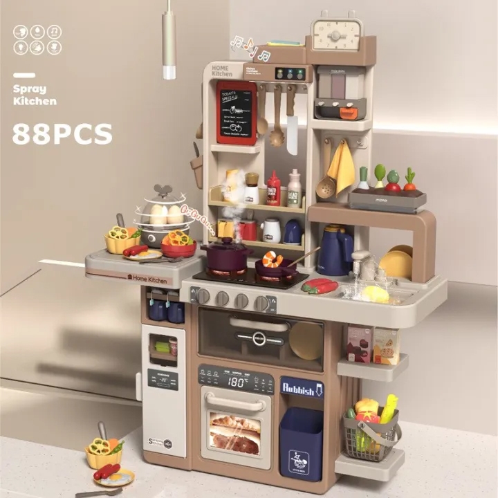 Googoo Bird Big Size Little Kitchen Play Set With Music And Spray Mist