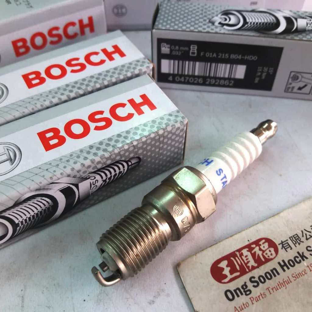 4-10 pcs Bosch Plug H7DC Mercedes-Benz M102 M103 W123 W124 230E Proton ...