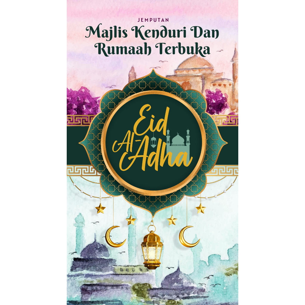 Kad Digital Hari Raya Aidiladha | Kenduri | Majlis Kesyukuran | Rumah ...