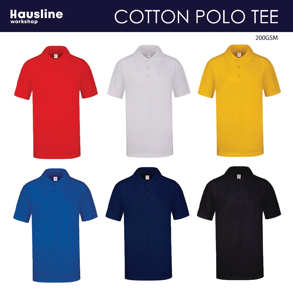 Polo Berkolar Polo T-Shirt Unisex 100% Cotton Fullycombed 200gsm FC01 ...