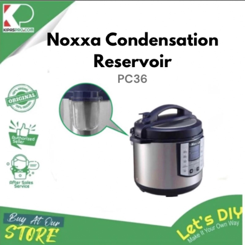 NOXXA PRESSURE COOKER NEW MODEL PC36 NEW CONDENSATION RESERVOIR ...