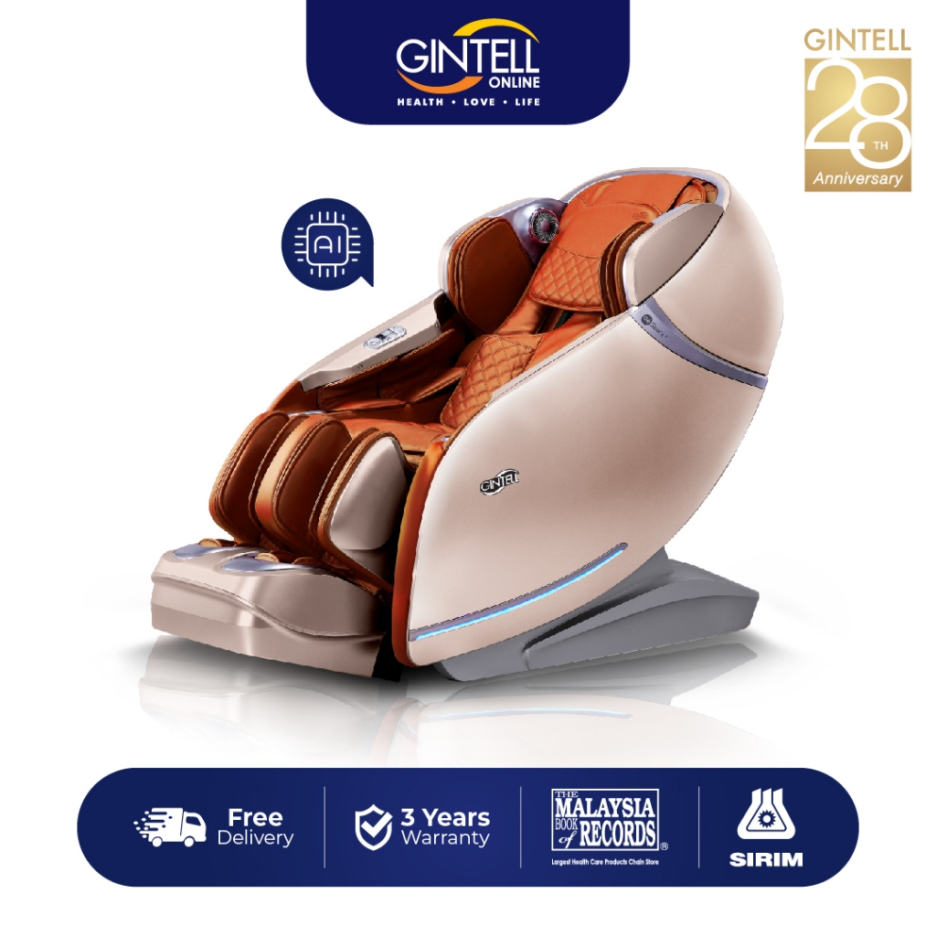 GINTELL DeSpace UFO X Massage Chair AI Senses Shopee Malaysia