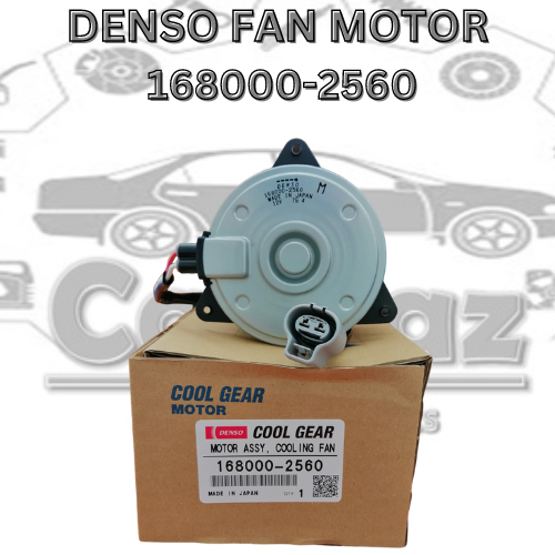 ORIGINAL DENSO FAN MOTOR (168000-2560) TOYOTA ALTIS ALTIS ZRE142 ...