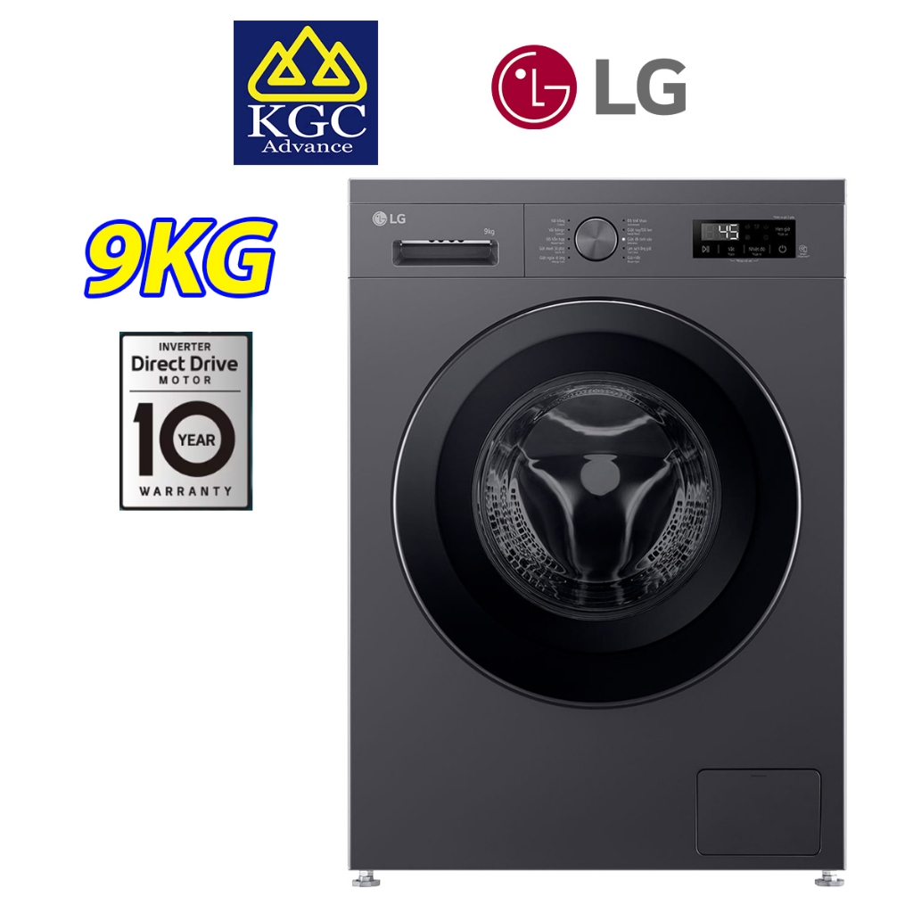 LG 9kg Front Load Washer with 6 motion Inverter Direct Drive FB1209S6M ...