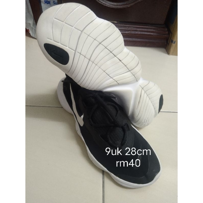 kasut sport slip on bertali bersaiz 9uk 28cm material kain bergetah ...