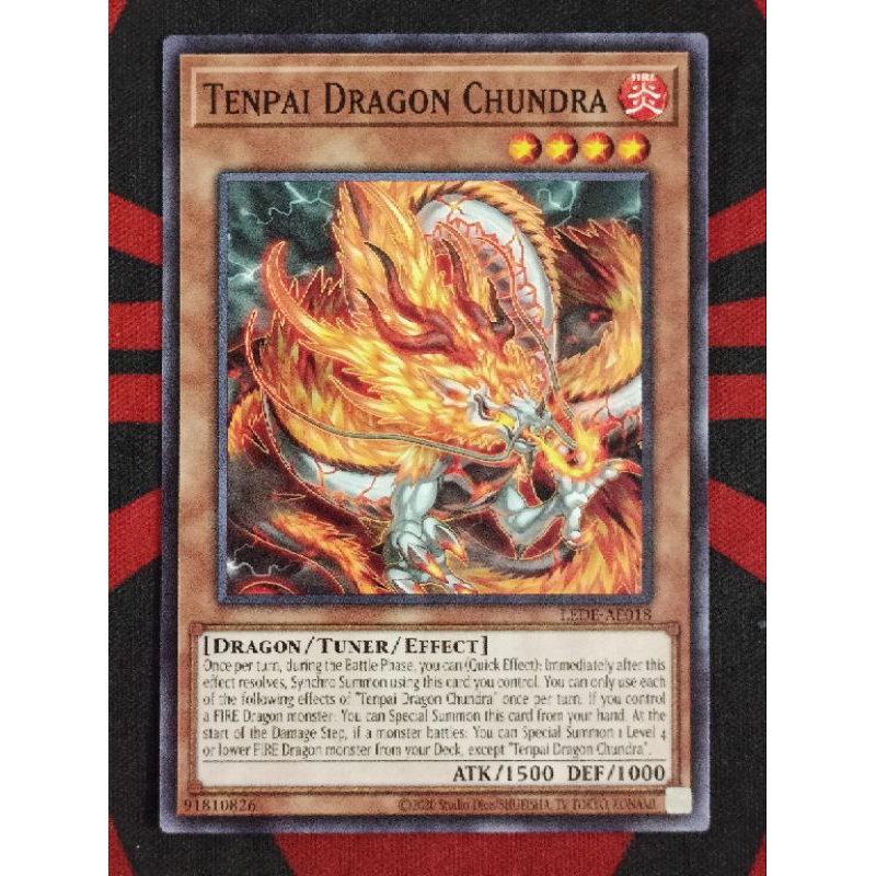 YUGIOH KONAMI LEDE-AE018 Tenpai Dragon Chundra (Common) | Shopee Malaysia