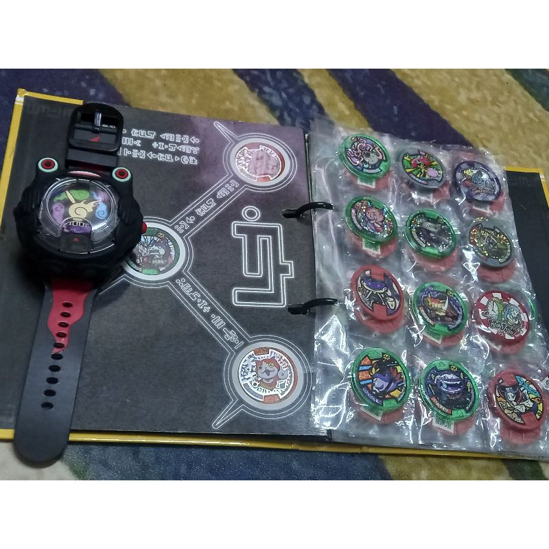 dx dark yokai watch & 100 medal set | Shopee Malaysia