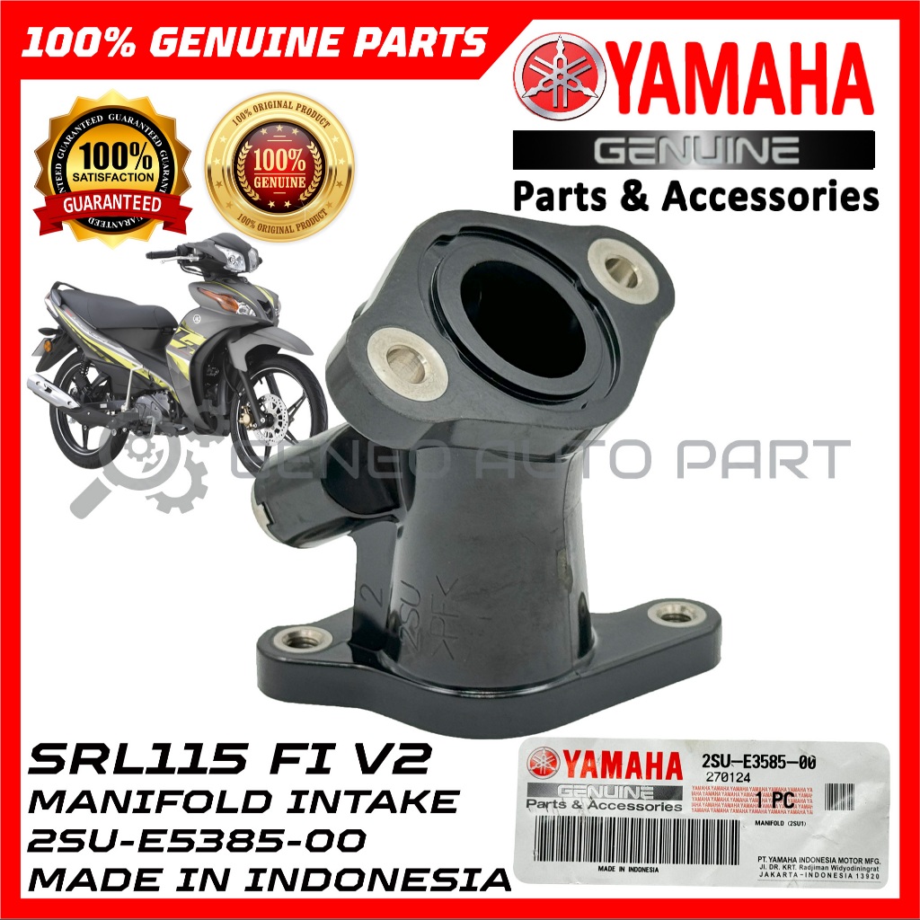 YAMAHA LAGENDA SRL115 FI V2 MANIFOLD INTAKE [2SU-E3585-00] 100% ...