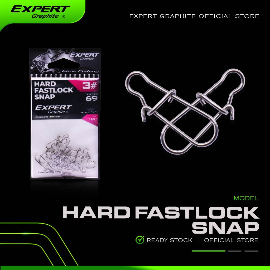 Expert Graphite Hard Fastlock Snap (5520) | Shopee Malaysia