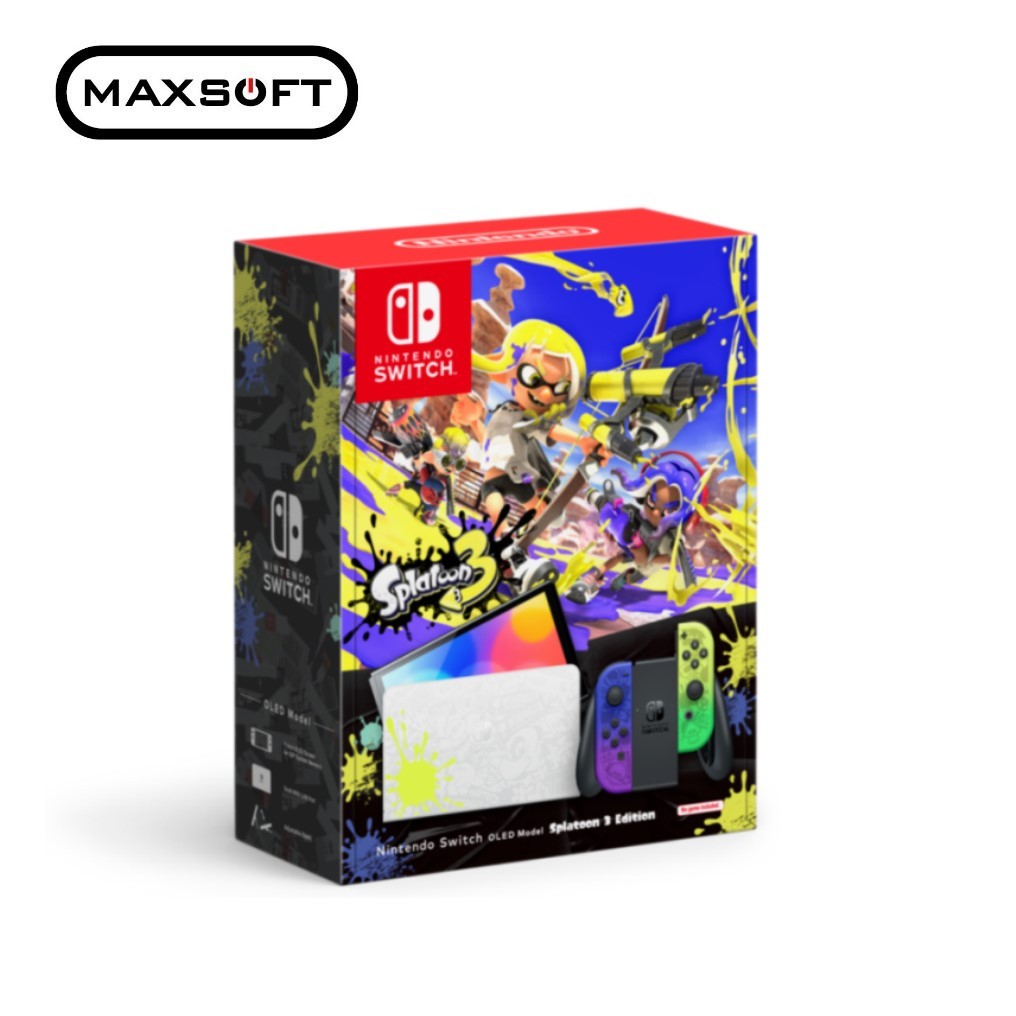 Nintendo Switch OLED Model - SPLATOON 3 Edition | Shopee Malaysia