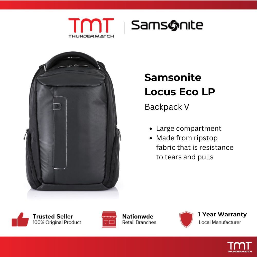 Samsonite Locus Eco LP Backpack V N1 N2 Shopee Malaysia