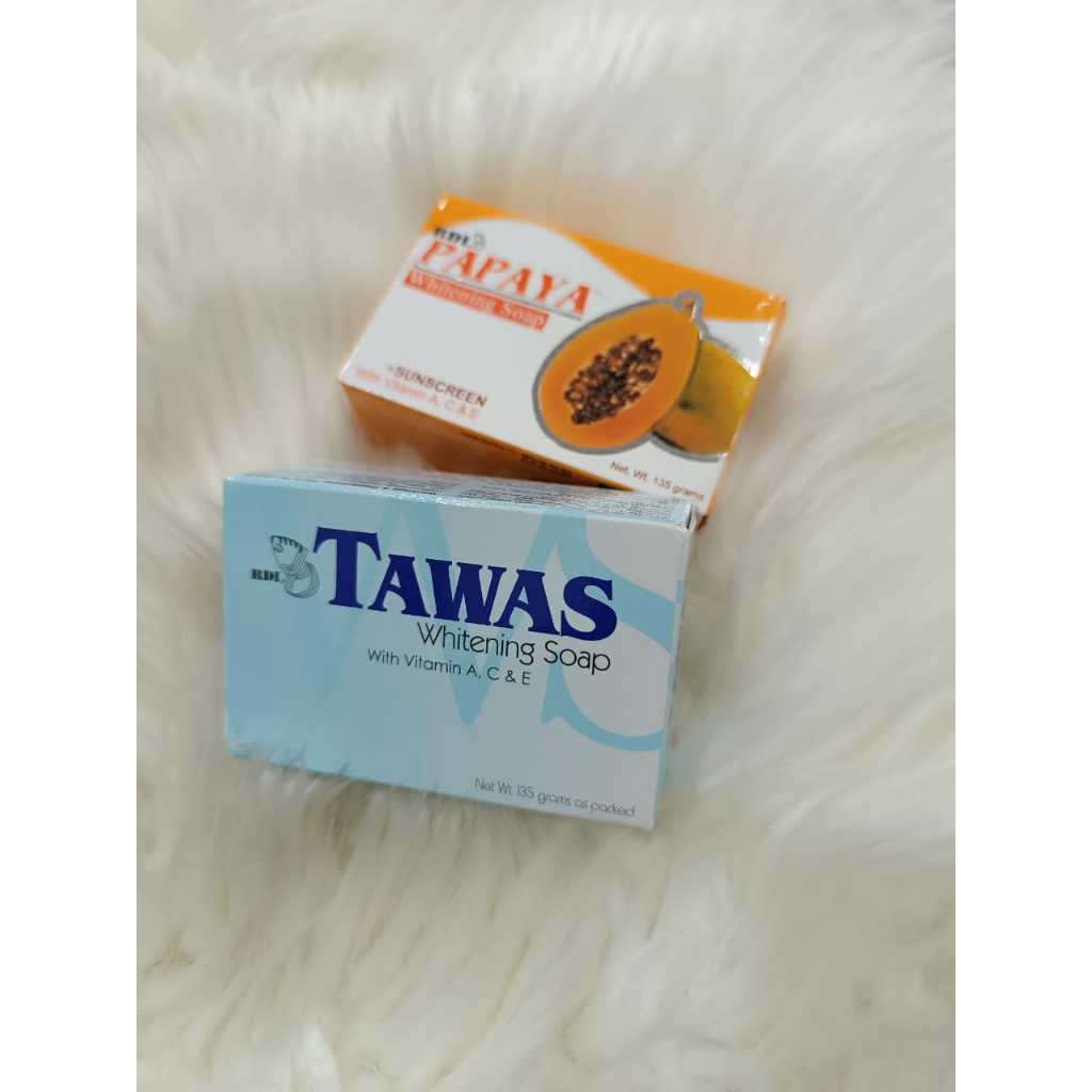 Papaya Whitening Soap With Milk 135gm   Sabun Tawas By Rdl 