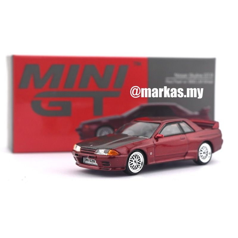 (NOT SEALED FOC PROTECTOR) MINI GT 1/64 #295 NISSAN GT-R R32 WITH BBS ...