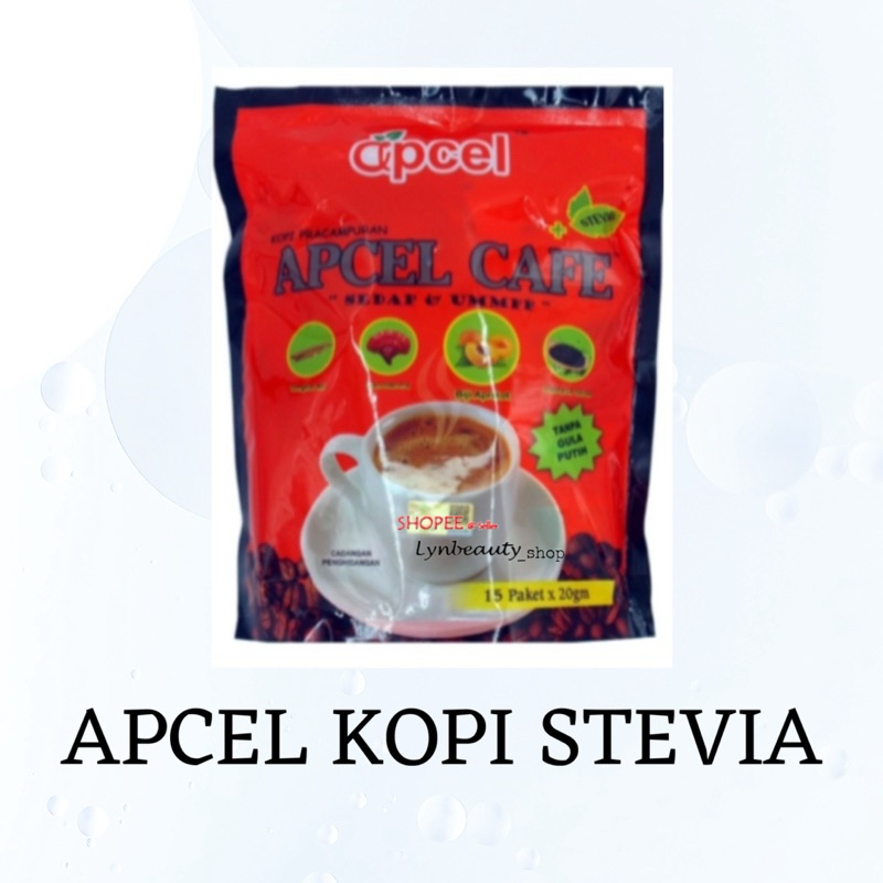 APCEL KOPI / APCEL CAFE KOPI CAMPURAN BIJI APRICOT ( 20 SACHETS x 25G ...