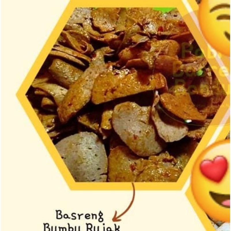 [Ready Stock] Basreng Rujak/Rojak Rasa Pedas Manis Enak dan mantull ...
