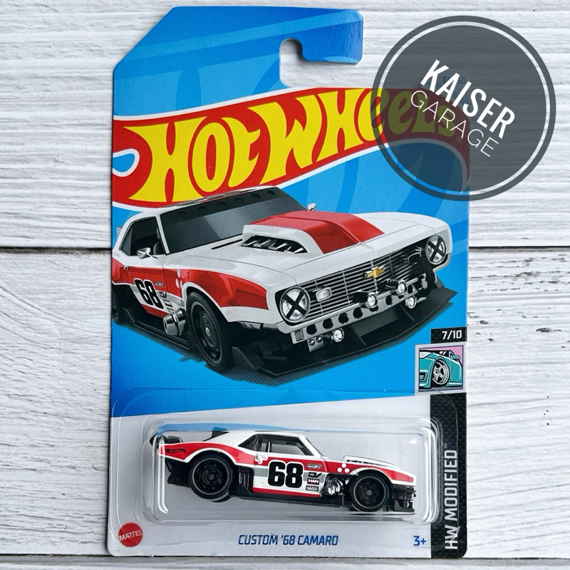 Hot Wheels : Custom ‘68 Camaro (white) 