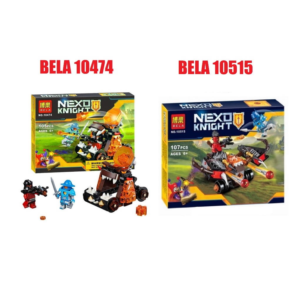 BELA 10474 10515 Nexo Knights Knight Building Blocks Toys Gift