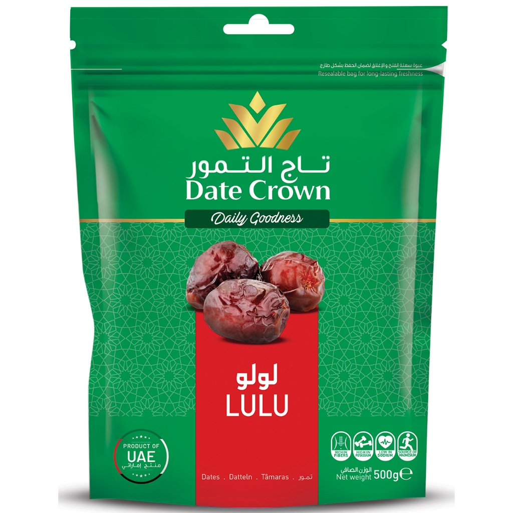 Date Crown Lulu Kurma Uae In Pouch G Kurma Lulu Date Fruits Uae