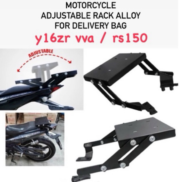 ADJUSTABLE HEAVY DUTY RACK MONORACK HONDA RS150 YAMAHA Y15 LC135 V2-V7 ...