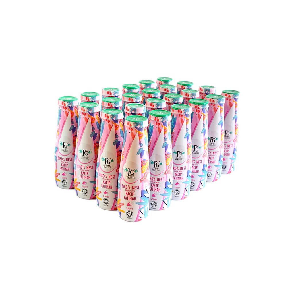 FG Walet Bird's Nest Collagen Plus Drink Kacip Fatimah 250ml x 24