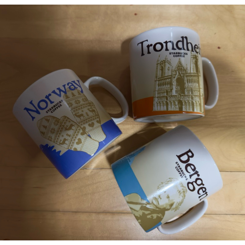 Starbucks Icon Siries Norway/Bergen/Trondheim Mug 473ml (16oz) | Shopee ...