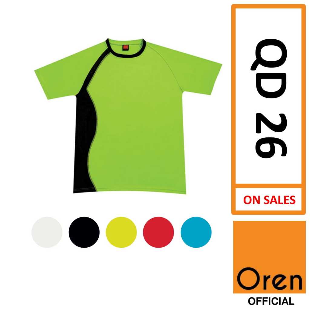 Oren Sport QD Quick Dry T-Shirt QD26 | Shopee Malaysia