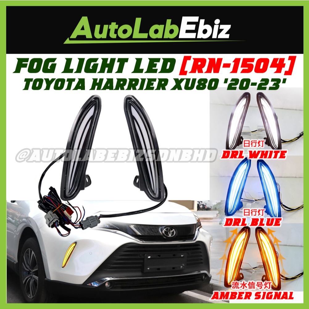 Toyota HARRIER XU80 2020 2021 2022 2023 2024 LED Daytime Running Light ...