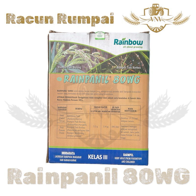 Rainpanil 80WG 1kg/Racun Rumput Padi/100% original | Shopee Malaysia