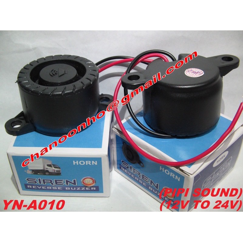 12V/24V Reversing Alarm Back Up Warning Horn Reverse Siren Beeper ...