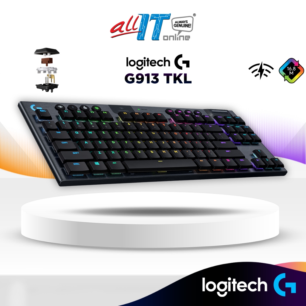 G913 TKL LIGHTSPEED Wireless RGB Mechan…