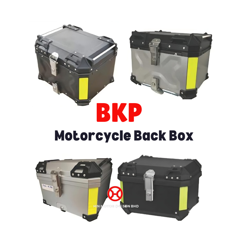 BKP-Kotak/Peti Motosikal/ Motorcycle Back Box - Plastic Top Box (36L ...